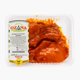 Antricot de porc marinat 600g