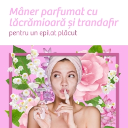 Aparat de ras pentru femei Soleil Escape Summer Blossom, 3 lame, 3 buc