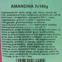 Amandină 2x140g