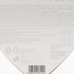 Specialități crocante de nucă de cocos cu migdală întreagă în interior, Heart 140g