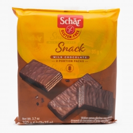 Napolitane fără gluten învelite în ciocolată Snack 105g (3x35g)