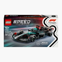 Mașină de curse Mercedes-AMG F1® W15, 77244 Speed Champions, 267 piese, +10 ani