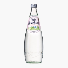 Apa minerală naturală plată, sticlă, 0.75l