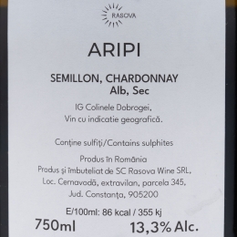 Vin alb sec Semillon & Chardonnay, 13.3%, 0.75l