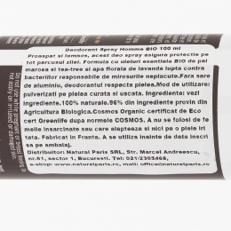 Deodorant spray bio pentru bărbați 100ml