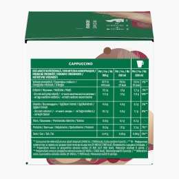 Cappuccino, 6 băuturi, 120g, capsule cafea