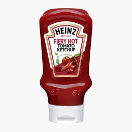 Ketchup picant cu ardei iute și piper Cayenne Fiery Hot 460g