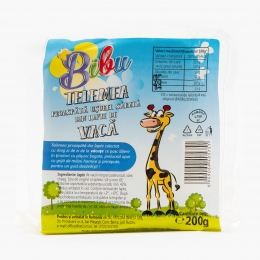 Telemea proaspătă ușurel sărată din lapte de vacă 200g