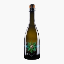 Vin spumant alb sec Mezzin, 11.5%, 750ml