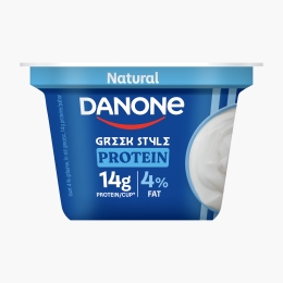 Iaurt grecesc natur proteic, 4% grăsime, 150g