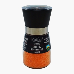 Râșniță sare roz de Himalaya grunjoasă iodată 200g