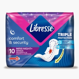Absorbante de noapte Maxi Night Extra Lung , 10 buc.