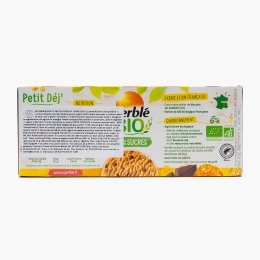 Biscuiți eco cu bucățele de ciocolată și miere 132g