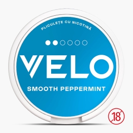 Pliculețe cu nicotină, Smooth Peppermint, 6mg