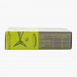Ton file în ulei de măsline, legume, condimente 120g