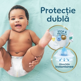 Scutece Premium Care nou-născut, mărimea 1, 2-5kg, 50 buc