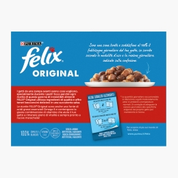 Hrană umedă pentru pisici, 10x85g, mix de arome (iepure, pasăre, pui, rață, miel, curcan și ficat)
