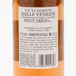 Vin rose demisec Pinot Grigio, 12%, 750ml