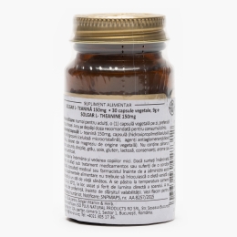 L-Teanină 150mg, 30 capsule vegetale