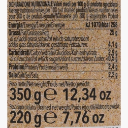 Măsline Peranzana eco cu sâmburi în saramură 350g
