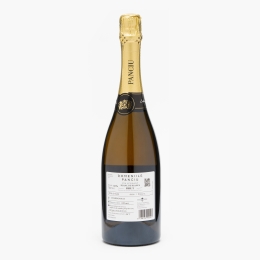 Vin spumant alb brut Blanc de Blancs D.O.C., 12.5%, 750ml