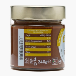 Cremă tartinabilă vegană cu alune de pădure 240g