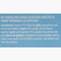 Cereale pernuțe cu cremă de lapte 250g
