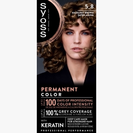 Vopsea de păr permanentă Professional Performance, 5-8 șaten alună, 115ml
