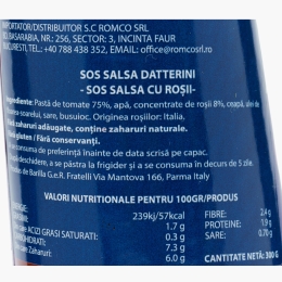 Sos de roșii Datterini 300g