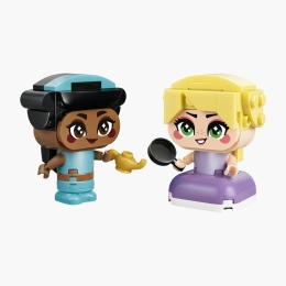 Miniprințesele Jasmine și Rapunzel, 43303 Disney Princess, 59 piese, +5 ani