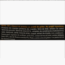 Chipsuri proteice 38% cu aromă de BBQ, 50g
