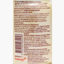 Cremă tartinabilă cu lapte și nucă de cocos 350g