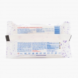 Șervețele umede antibacteriene violet 15 buc