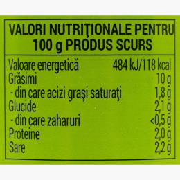 Măsline negre întregi 300g