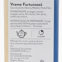 Ceai de plante eco Vreme furtunoasă, 18 plicuri