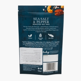 Mix de nuci cu sare de mare si piper negru 120g
