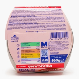 Salată mexicană cu legume și ton 160g