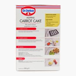 Mix pentru brioșe Carrot Cake 305g