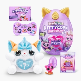 Jucărie de pluș Rainbocorns - pisicuță s2 (surpriză), +3 ani