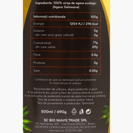 Sirop de agave light eco 500ml