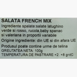 Salată French Mix 100g
