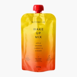 Piure de mere, portocale, morcovi și ghimbir  Wake Up Mix 200g
