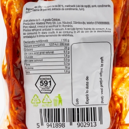Piept de porc cu os, marinat 350g
