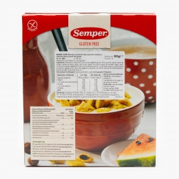 Pernuțe crocante din orez și porumb umplute cu cremă de alune și cacao, fără gluten 300g