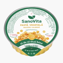 Pastă vegetală tartinabilă din mazăre galbenă 100g
