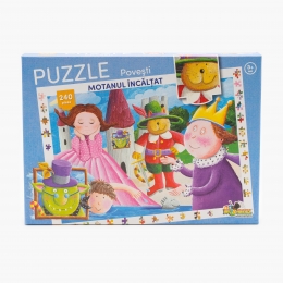 Puzzle - Motanul încălțat (240 piese) 3+ ani