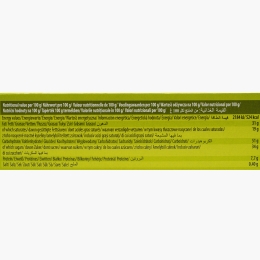 Biscuiți cookies cu ciocolată cu lapte și cremă de fistic 128g