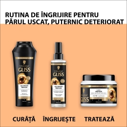 Balsam spray pentru păr foarte deteriorat Ultimate Repair 200ml