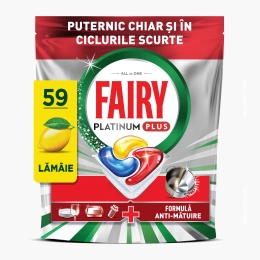 Detergent pentru mașina de spălat vase Platinum Plus 59 spălări