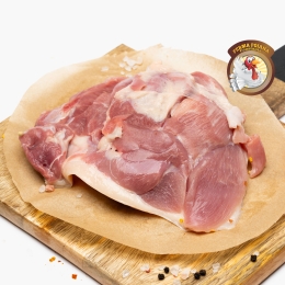 Pulpă curcan superioară dezosată cu piele 500g